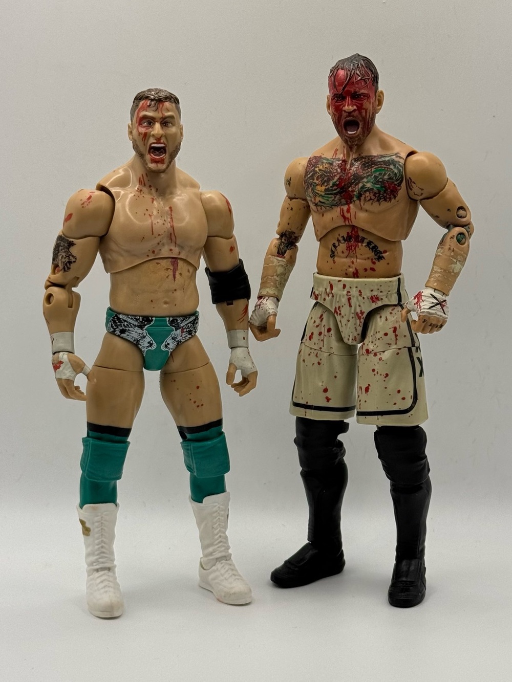 2023 AEW Jazwares Unrivaled #114 "Blood & Guts: Blood & Guts: CM Punk vs. MJF